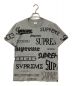 Supreme（シュプリーム）の古着「MULTI LOGO Tee」｜グレー