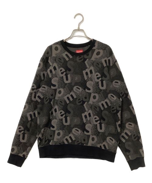 SUPREME（シュプリーム）Supreme (シュプリーム) ScatterText Top ブラック サイズ:Sの古着・服飾アイテム