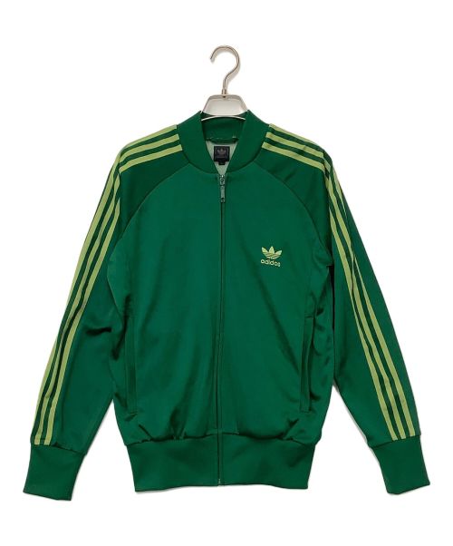 adidas（アディダス）adidas (アディダス) ATP復刻モデルトラックジャケット グリーン サイズ:Lの古着・服飾アイテム