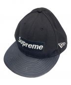 SUPREME×New Eraシュプリーム×ニューエラ）の古着「Leather Visor Box NEW ERA CAP」