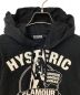 Hysteric Glamour (ヒステリックグラマー) プルオーバーパーカー ブラック サイズ:S：6000円