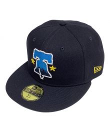 New Era×59 FIFTY（ニューエラ）の古着「キャップ」｜ネイビー