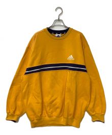 adidas（アディダス）の古着「プルオーバー」｜イエロー