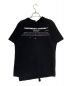 OFFWHITE (オフホワイト) BERNINI S/S SPLICED TEE ブラック サイズ:M：10000円