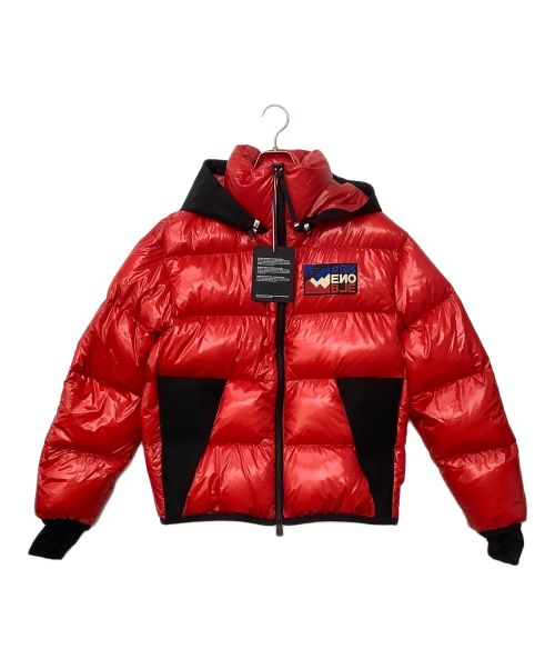 MONCLER（モンクレール）MONCLER (モンクレール) MARCASSIN ダウンジャケット レッド サイズ:2 未使用品の古着・服飾アイテム