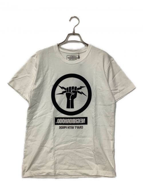 NEIGHBORHOOD（ネイバーフッド）NEIGHBORHOOD (ネイバーフッド) FORCE/C-TEE ホワイト サイズ:Sの古着・服飾アイテム