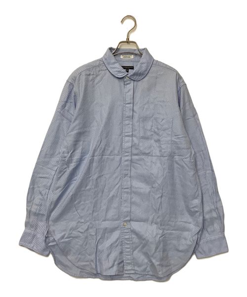 Engineered Garments（エンジニアド ガーメンツ）Engineered Garments (エンジニアド ガーメンツ) 丸襟シャツ ブルー サイズ:Mの古着・服飾アイテム