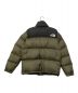 THE NORTH FACE (ザ ノース フェイス) ダウンジャケット カーキ×ブラック サイズ:L：25000円