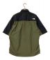 THE NORTH FACE (ザ ノース フェイス) ヌプシシャツ ブラック×カーキ サイズ:M：9000円