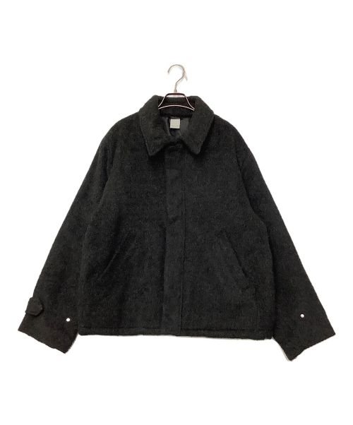 Casper John（キャスパージョン）Casper John (キャスパージョン) Wool shaggy blouson ブラック サイズ:Mの古着・服飾アイテム