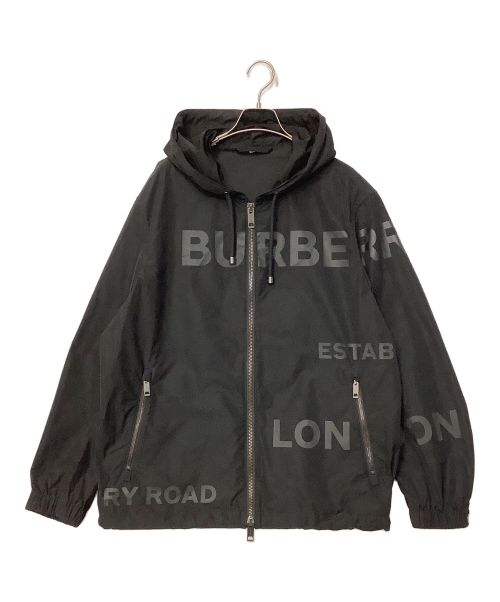 BURBERRY（バーバリー）BURBERRY (バーバリー) フーデッドジャケット ブラック サイズ:Mの古着・服飾アイテム