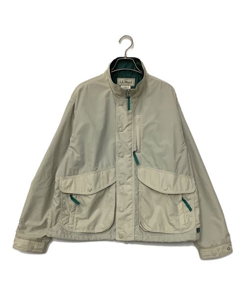 L.L.Bean（エルエルビーン）L.L.Bean (エルエルビーン) Windy Ridge Jacket ベージュ×グリーン サイズ:Sの古着・服飾アイテム