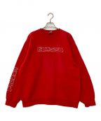 stussyステューシー）の古着「スウェット」｜レッド