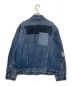 LEVI'S PReMIUM (リーバイスプレミアム) Vintage Fit Patchwork Trucker Jacket インディゴ サイズ:L：10000円