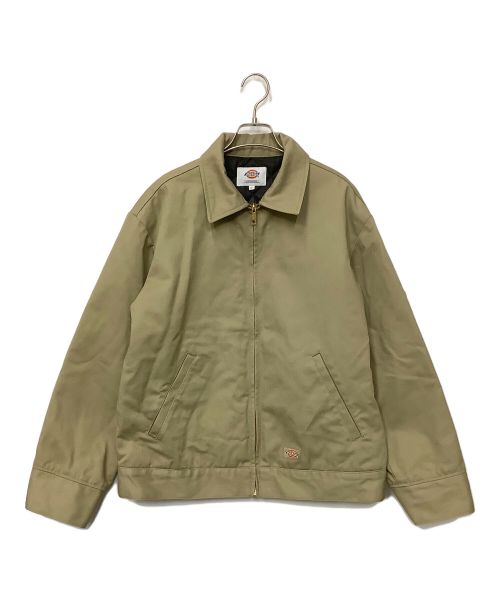 Dickies（ディッキーズ）Dickies (ディッキーズ) アイゼンハワージャケット ベージュ サイズ:Lの古着・服飾アイテム