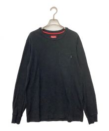 SUPREME（シュプリーム）の古着「L/S Pocket Tee」｜ブラック