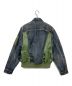 LEVI'S (リーバイス) MA-1 HYBRID TRUCKER JACKET インディゴ×オリーブ サイズ:S：17000円