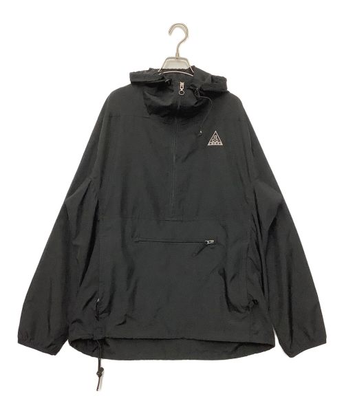 NIKE ACG（ナイキエージーシー）NIKE ACG (ナイキエージーシー) ナイロンアノラックパーカー ブラック サイズ:Mの古着・服飾アイテム