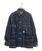 HEADLIGHTヘッドライト）の古着「11oz DENIM WORK COAT」｜ネイビー