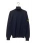 STONE ISLAND（ストーンアイランド）の古着「タートルネックニット」｜ネイビー