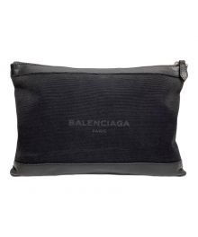 BALENCIAGA（バレンシアガ）の古着「クラッチバッグ」｜ブラック