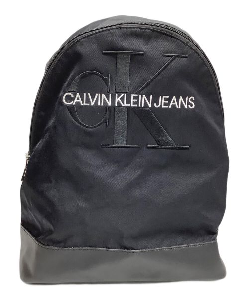 Calvin Klein Jeans（カルバンクラインジーンズ）Calvin Klein Jeans (カルバンクラインジーンズ) リュック ブラックの古着・服飾アイテム