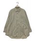 Y's for men（ワイズフォーメン）の古着「COTTON BROAD CLOTH BIG COLLAR SHIRT」｜ベージュ