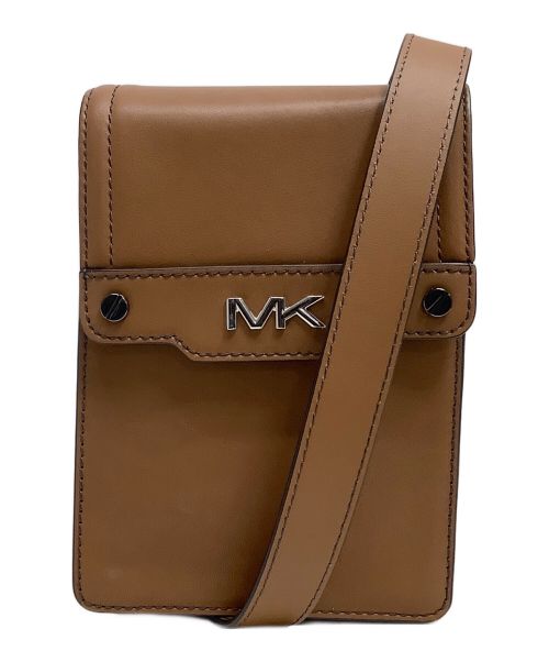 MICHAEL KORS（マイケルコース）MICHAEL KORS (マイケルコース) ショルダーバッグ ブラウン 未使用品の古着・服飾アイテム