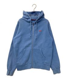 SUPREME（シュプリーム）の古着「Small Box Zip Up Sweatshirt」｜ブルー