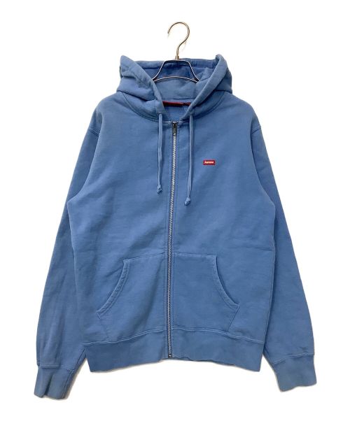 SUPREME（シュプリーム）Supreme (シュプリーム) Small Box Zip Up Sweatshirt ブルー サイズ:Sの古着・服飾アイテム