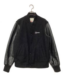 SUPREME（シュプリーム）の古着「Wool Varsity Crew Jacket」｜ブラック