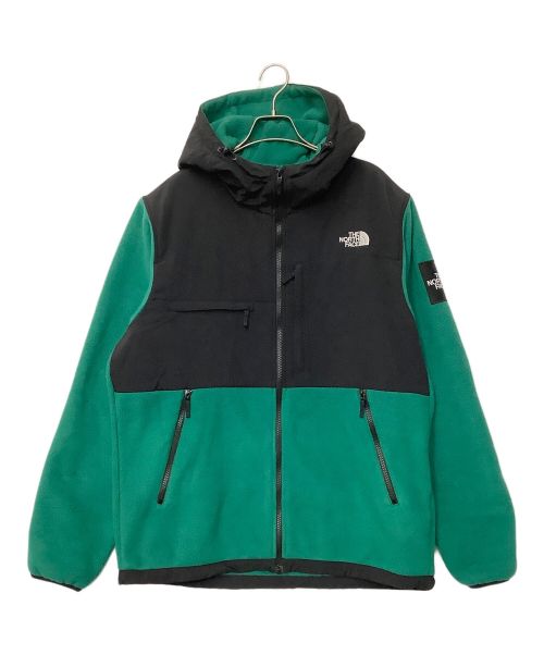 THE NORTH FACE（ザ ノース フェイス）THE NORTH FACE (ザ ノース フェイス) デナリフーディ グリーン×ブラック サイズ:XLの古着・服飾アイテム