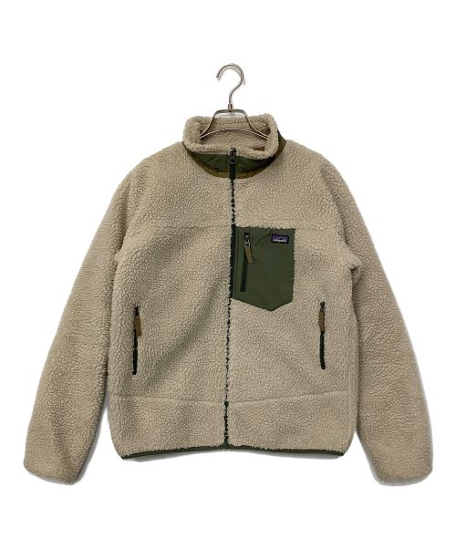 Patagonia（パタゴニア）Patagonia (パタゴニア) Kids Classic Retro X Jacket ベージュ サイズ:XXLの古着・服飾アイテム