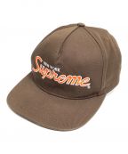 SUPREMEシュプリーム）の古着「Classic Team 5-Panel」｜ブラウン