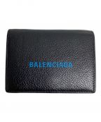 BALENCIAGAバレンシアガ）の古着「ミニウォレット」｜ブラック×ブルー