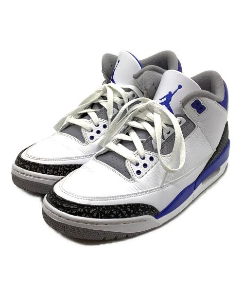 NIKE（ナイキ）NIKE (ナイキ) AIR JORDAN3 Racer Blue ブルー サイズ:US9の古着・服飾アイテム