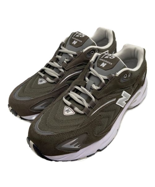 NEW BALANCE（ニューバランス）NEW BALANCE (ニューバランス) NEW BALANCE　ミドルカットスニーカー オリーブ サイズ:27 未使用品の古着・服飾アイテム