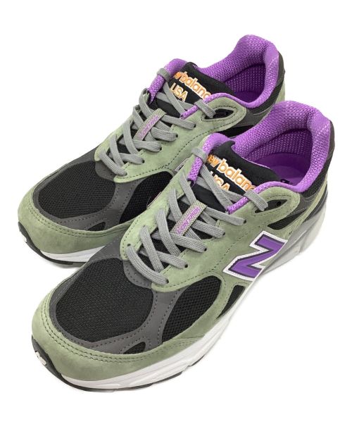 NEW BALANCE（ニューバランス）NEW BALANCE (ニューバランス) スニーカー グレー×ブラック サイズ:US91/2の古着・服飾アイテム