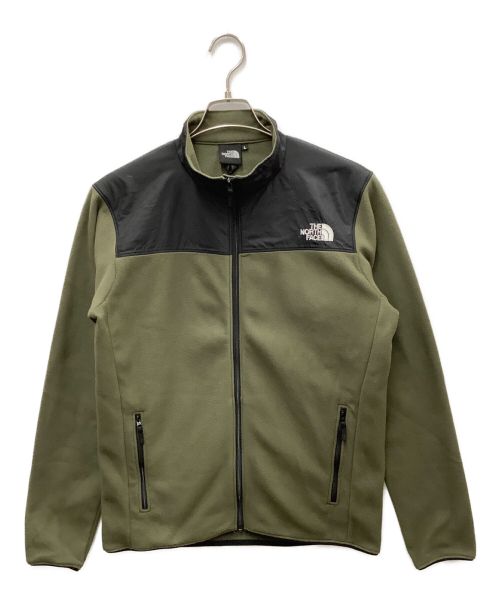 THE NORTH FACE（ザ ノース フェイス）THE NORTH FACE (ザ ノース フェイス) マウンテンバーサマイクロ グリーン×ブラック サイズ:Lの古着・服飾アイテム