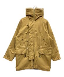 BARACUTA（バラクータ）の古着「中綿フード付コート」｜イエロー