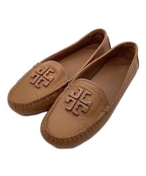 TORY BURCH（トリーバーチ）TORY BURCH (トリーバーチ) フラットシューズ ブラウン サイズ:7Mの古着・服飾アイテム