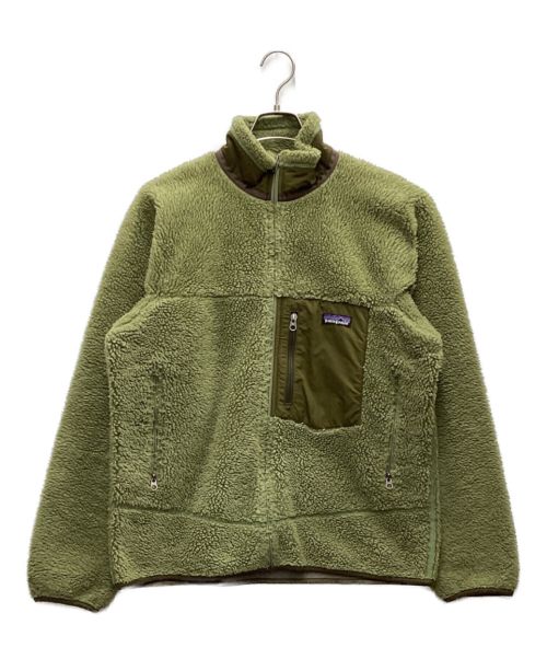 Patagonia（パタゴニア）Patagonia (パタゴニア) クラシックレトロXフリースジャケット オリーブ サイズ:Mの古着・服飾アイテム