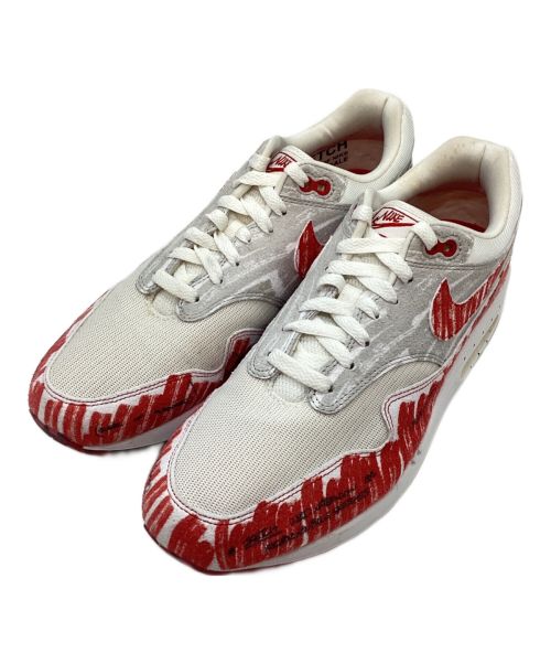 NIKE（ナイキ）NIKE (ナイキ) Nike Air Max 1 Tinker Tinker Hatfield Skecth レッド×ホワイト サイズ:28.5cmの古着・服飾アイテム