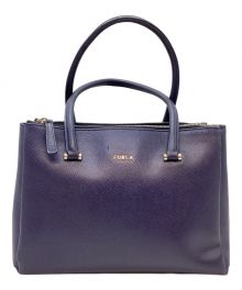 FURLA（フルラ）の古着「トートバッグ」｜ネイビー