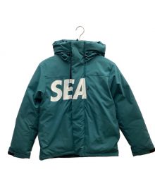 WIND AND SEA（ウィンド アンド シー）の古着「SEA HOUND DOWN JACKET」｜グリーン