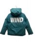 WIND AND SEA (ウィンダンシー) SEA HOUND DOWN JACKET グリーン サイズ:M 未使用品：52000円