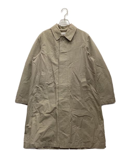 SETTO（セット）SETTO (セット) 和紙ステンカラーコート カーキ サイズ:Sの古着・服飾アイテム