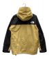 THE NORTH FACE (ザ ノース フェイス) マウンテンライトジャケット ベージュ×ブラック サイズ:XXL：17800円