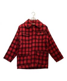 WOOLRICH（ウールリッチ）の古着「マッキーノジャケット」｜レッド×ブラック