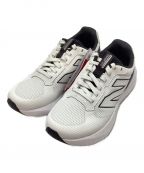 NEW BALANCEニューバランス）の古着「ローカットスニーカー」｜ホワイト×ブラック